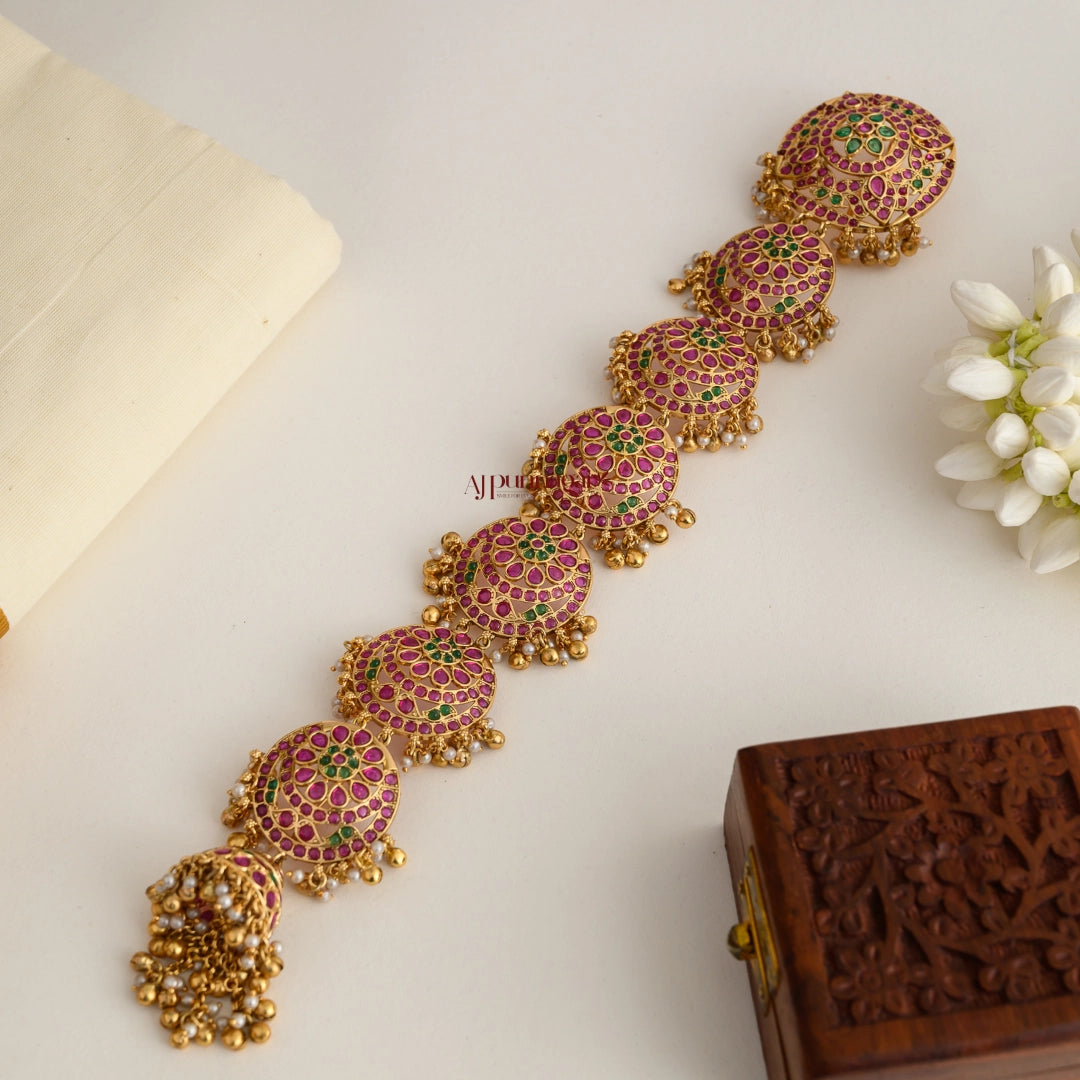 Floral Kemp Bridal Jadai Billai