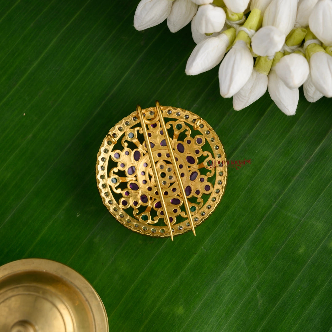 Floral Bridal Matte Jadai Billai