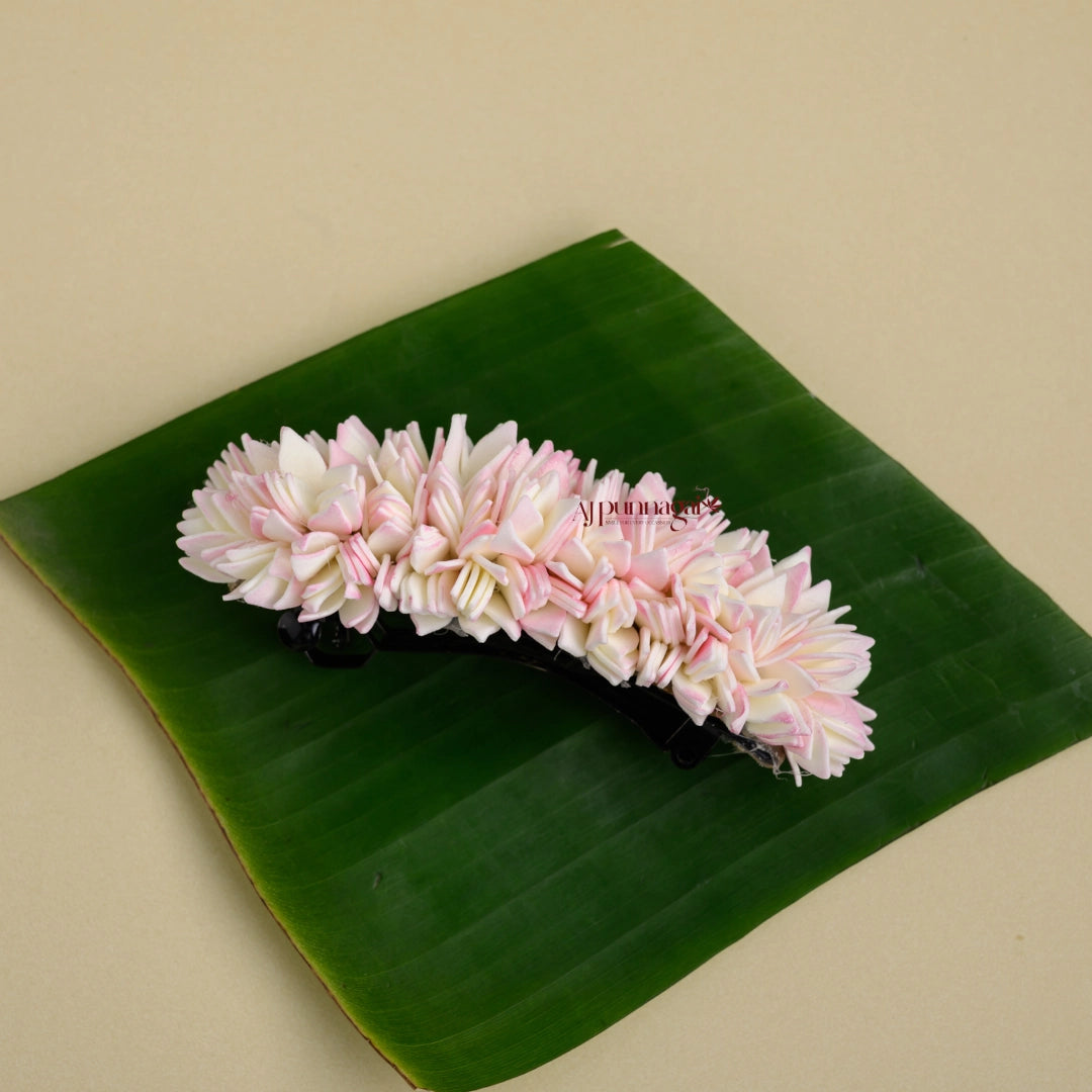 Realistic Look Jaathi Malli Foamiran Centre Clip