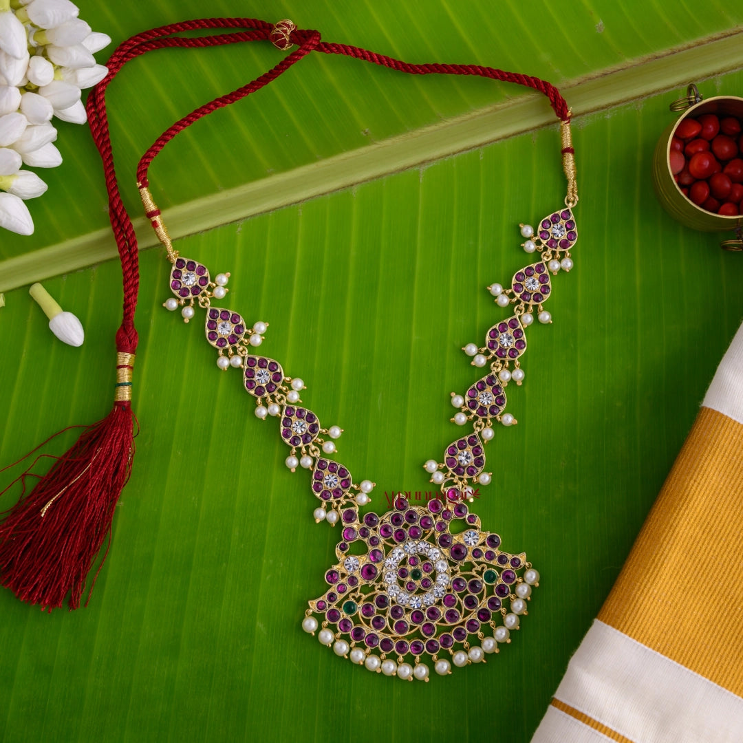 Peacock Precious Kemp Necklace
