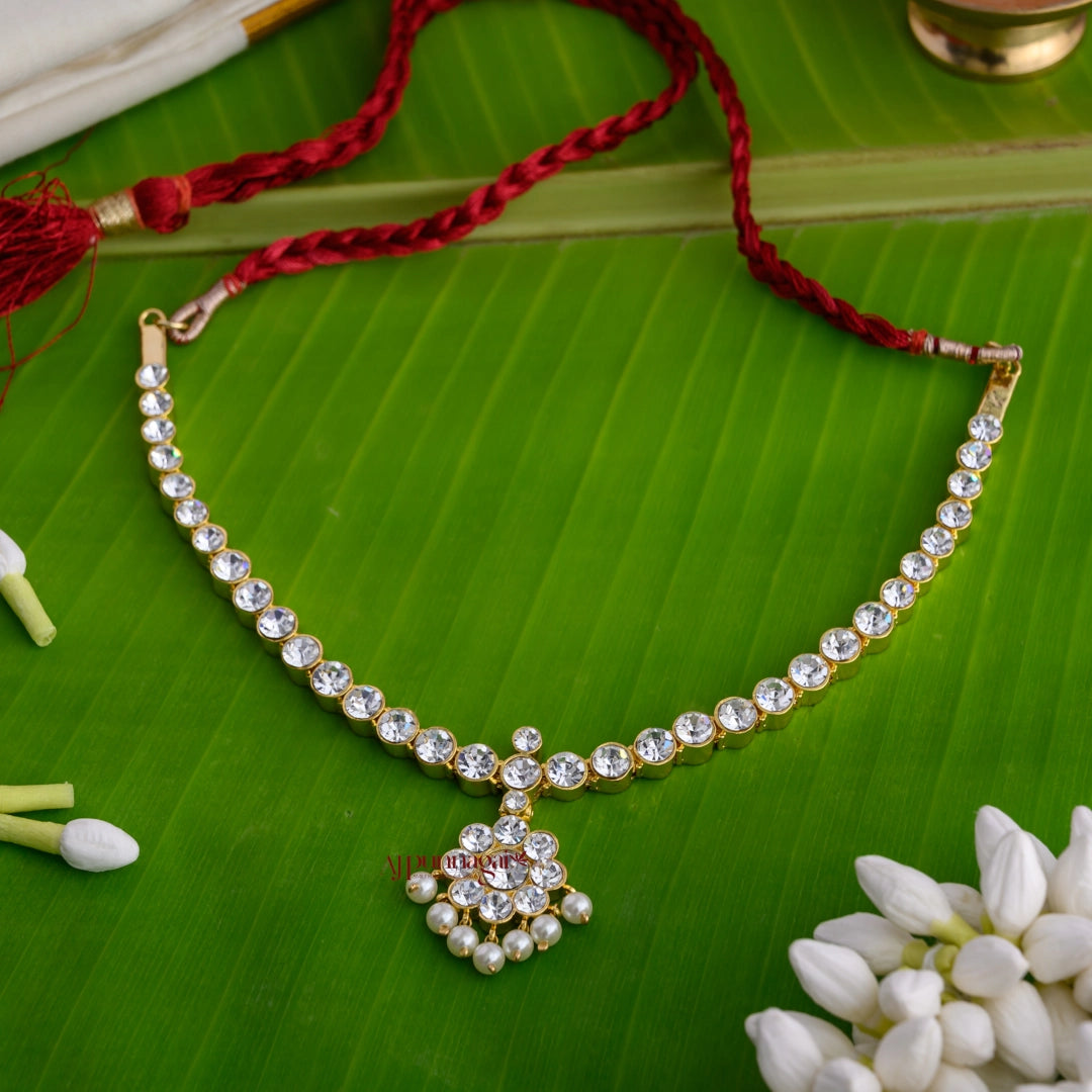 Traditional White Stone Attigai