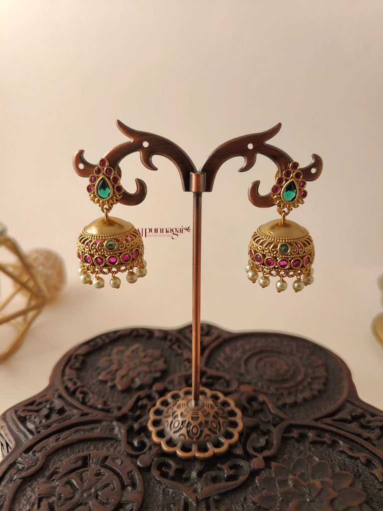 Kemp Stone Small Jhumka