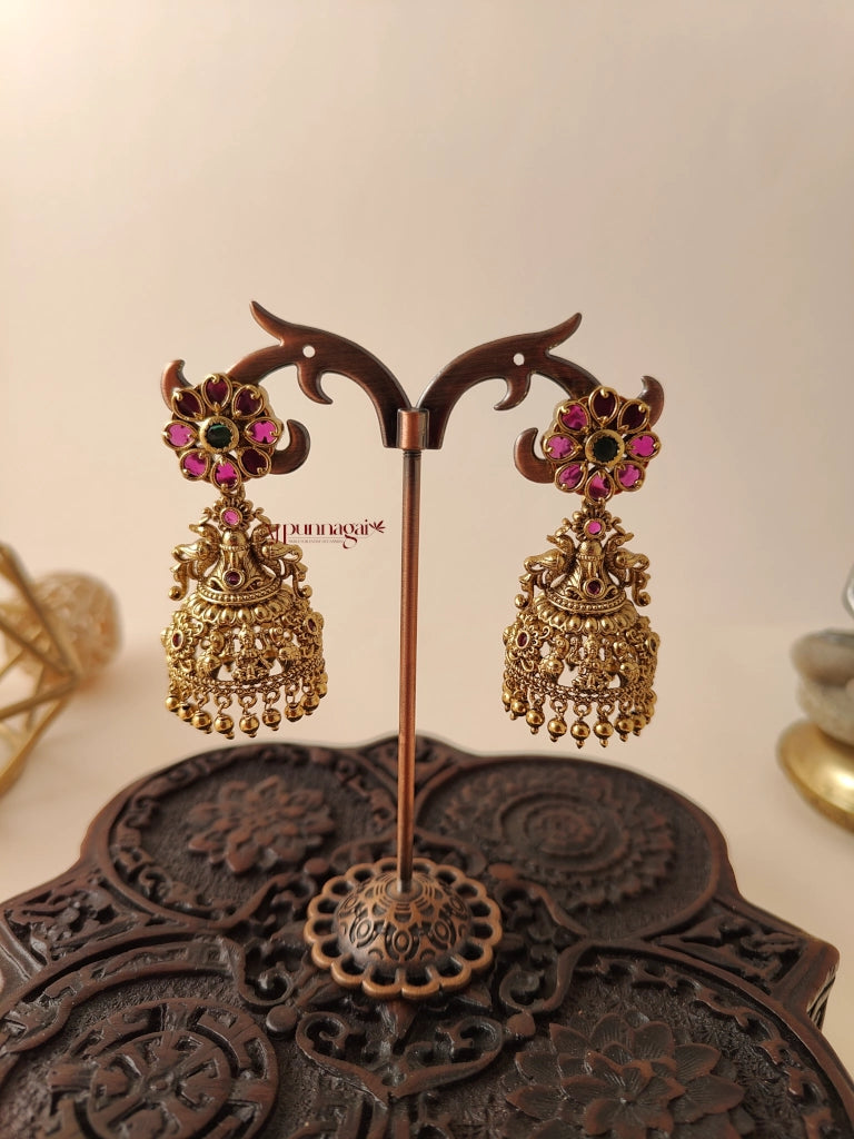 Nakshi Light Weight Lakshmi Jhumka
