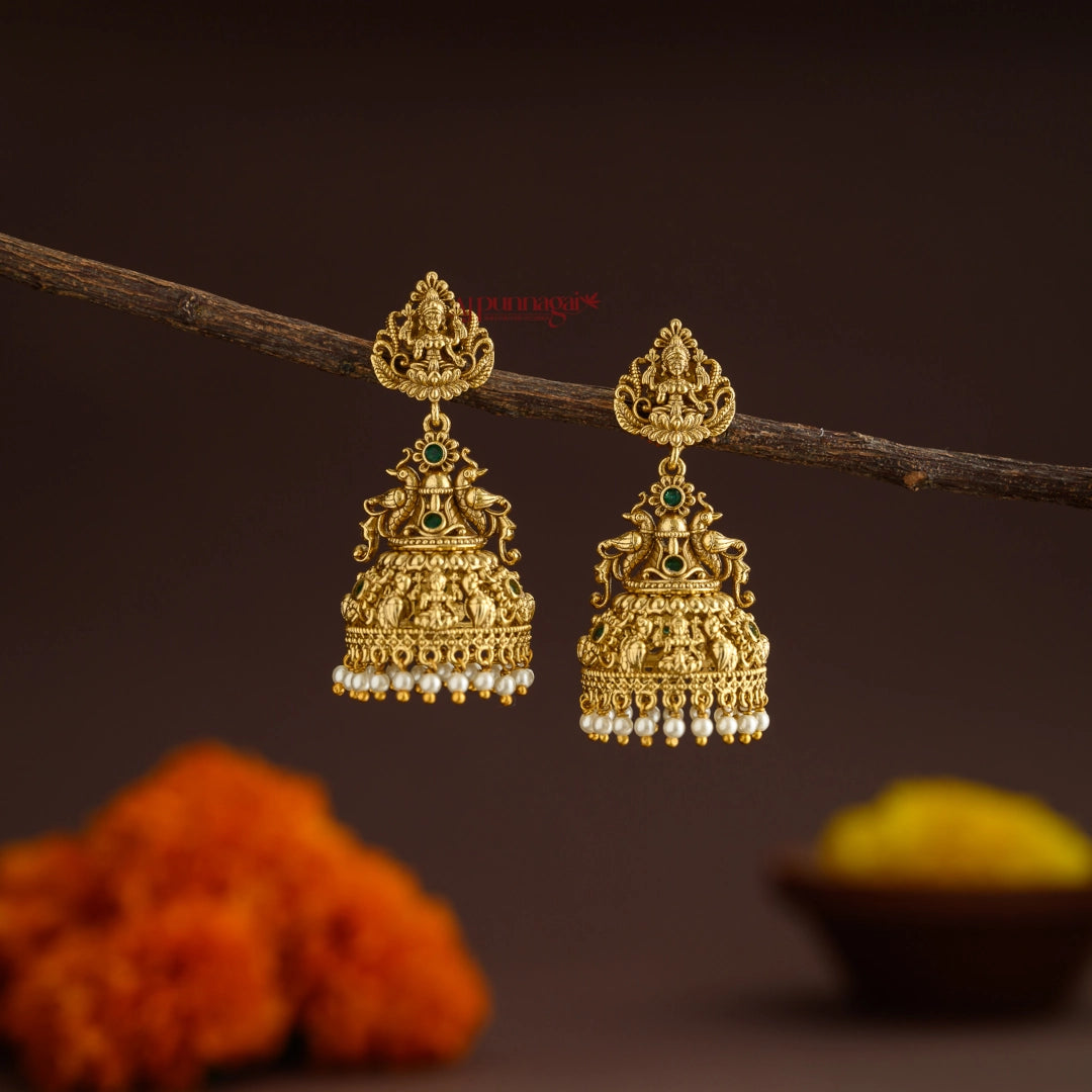 Nakshi Lakshmi Antique Jhumka
