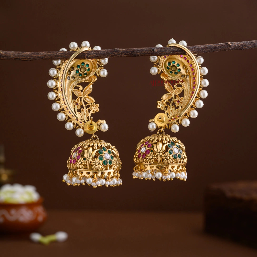 Floral Earcuff Matt Jhumka