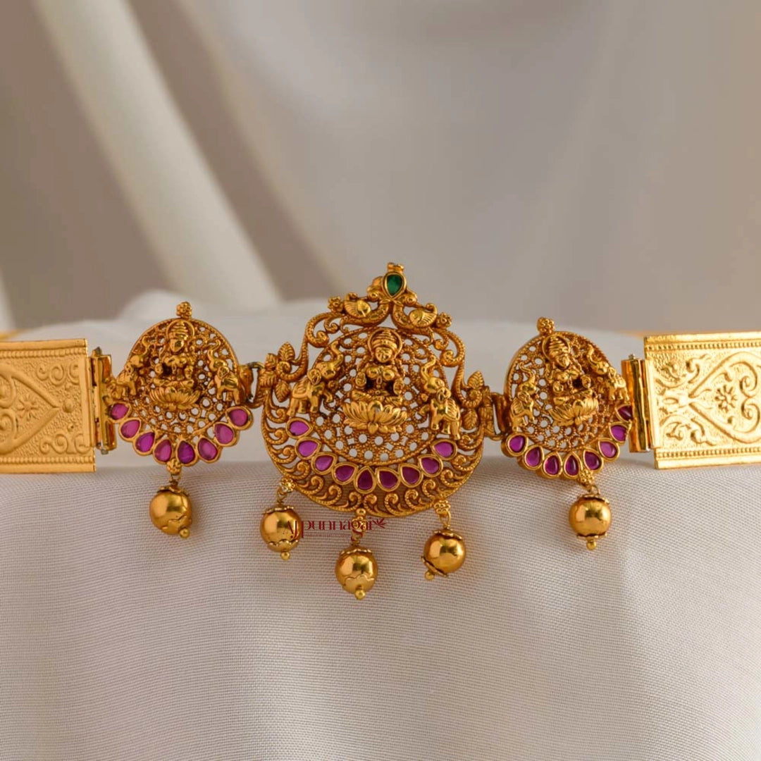 Traditional Lakshmi Bridal Hip Belt