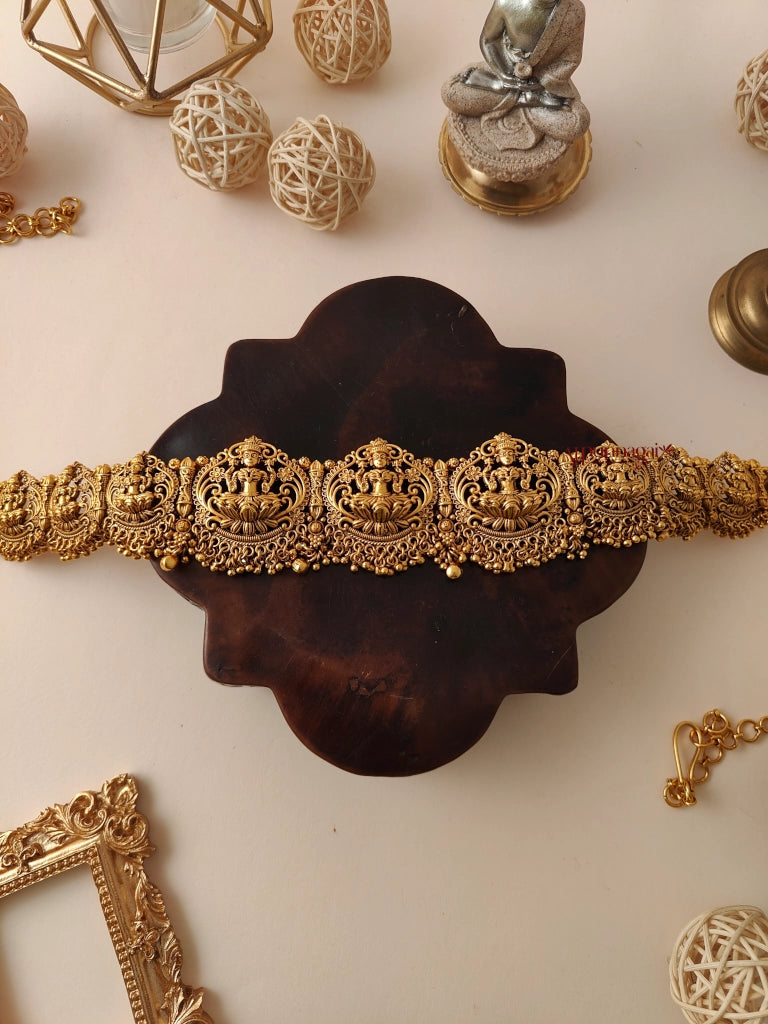 Antique Lakshmi Bridal Hip Chain