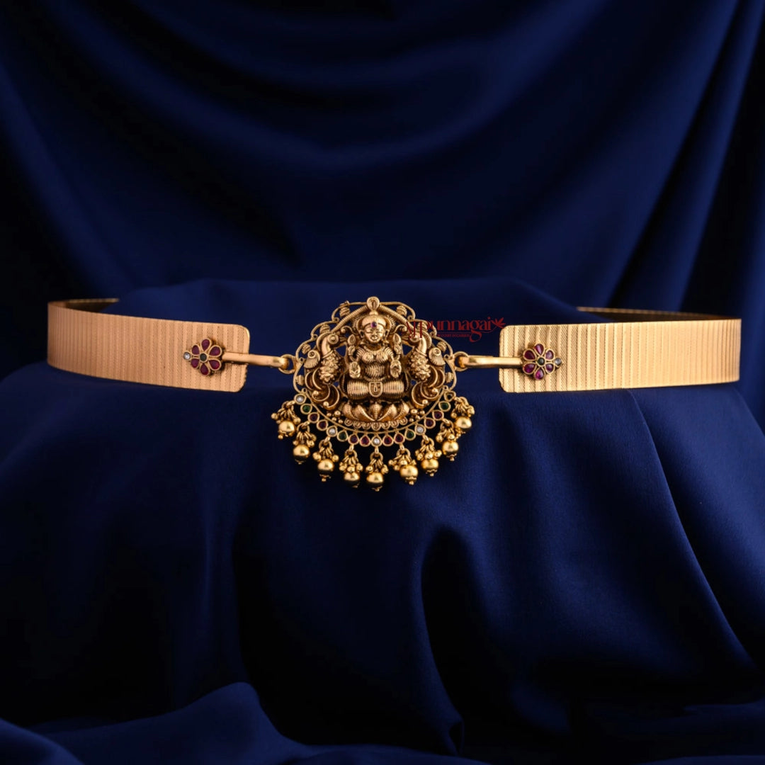 Gold Look Alike Lakshmi Bridal Hip Belt