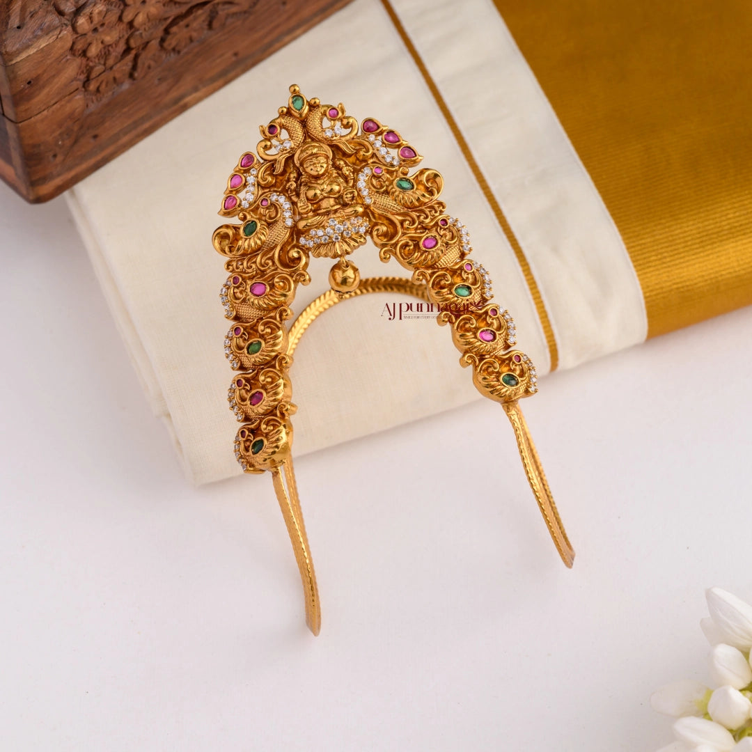 Lakshmi With Peacock Bridal Vangi