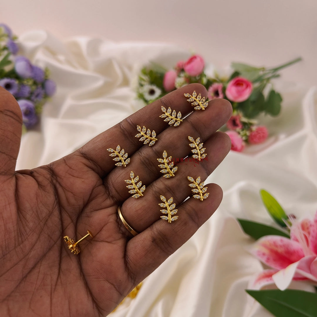 Gram Gold Tops Gold Stud Earrings Models Gold Studs Second Ear