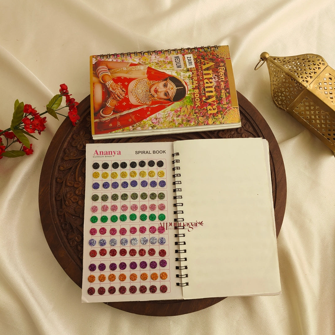 Ananya Zari Medium Bindi Book