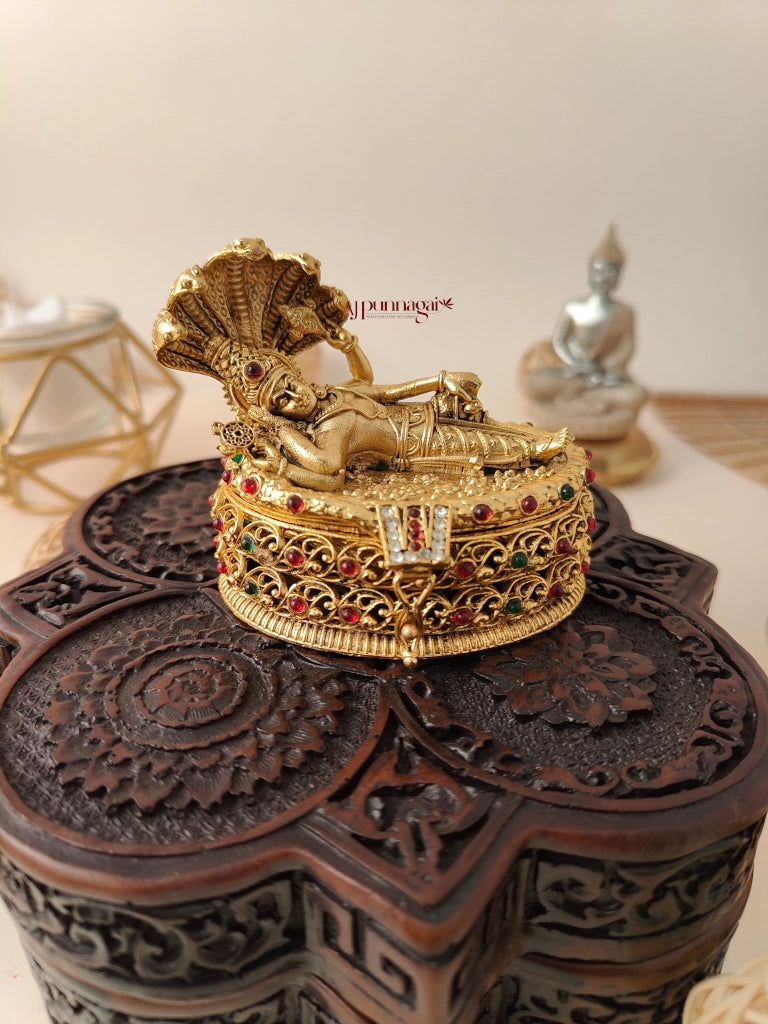 Sri Vishnu Kumkum Box