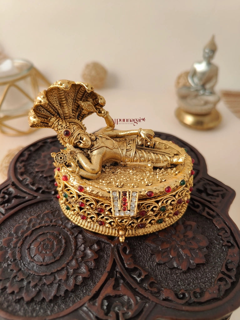Sri Vishnu Kumkum Box