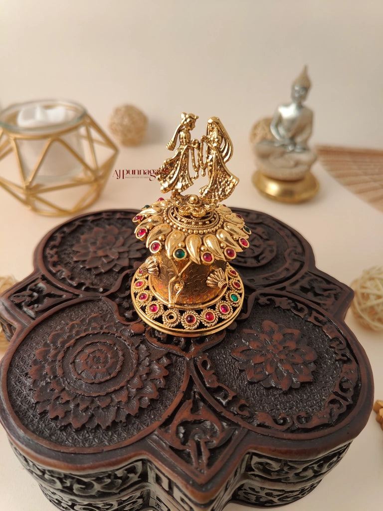 Bride and Groom Kumkum Box