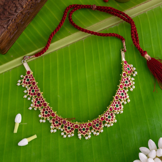 Traditional Precious Kemp Necklace