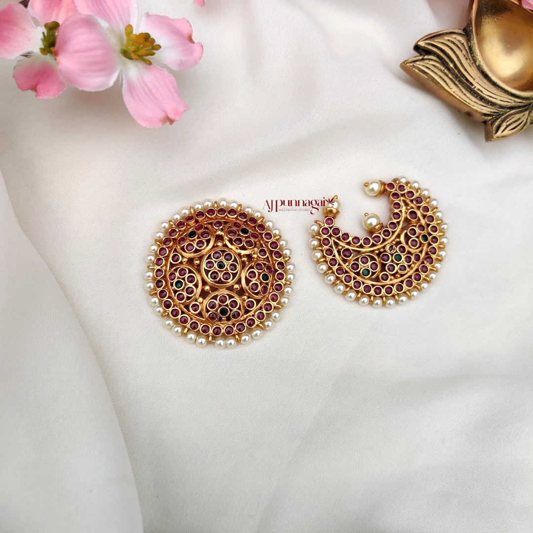 Classy traditional Sun and Moon Jadai Billai