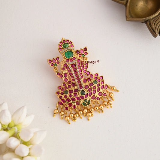 Goddess Maha Lakshmi Kemp Pendant