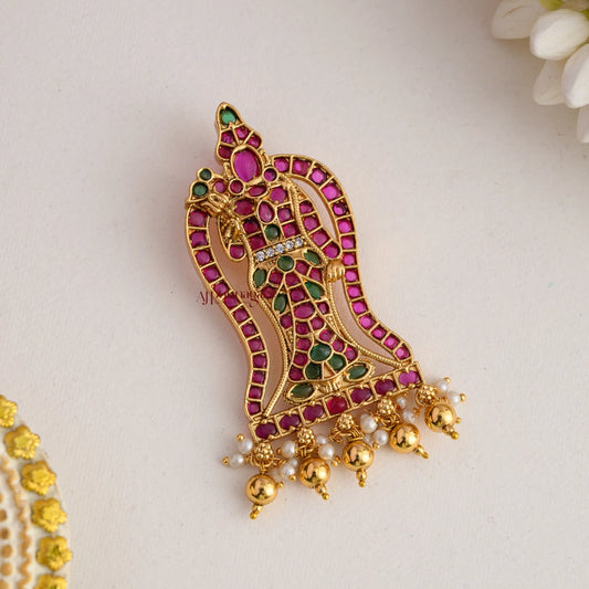Goddess Meenakshi Kemp Pendant