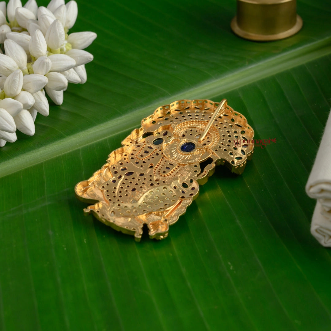 Lord Narasimha Kemp Pendant