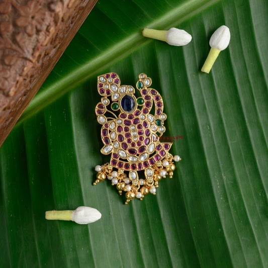 Lord Shreenathji Kemp Pendant