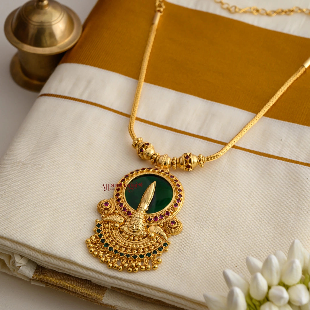 Palakka With Kathakali Necklace
