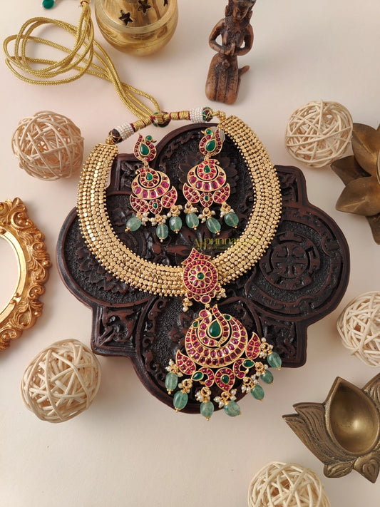 Grand Peacock Necklace
