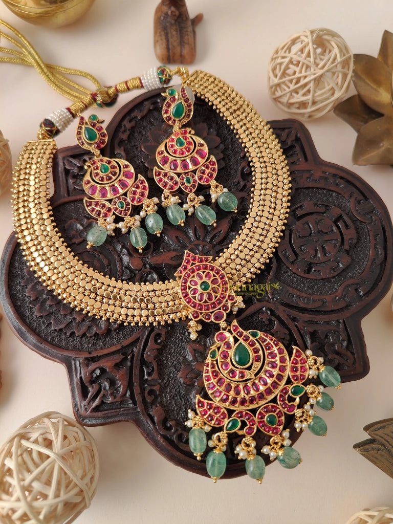 Grand Peacock Necklace