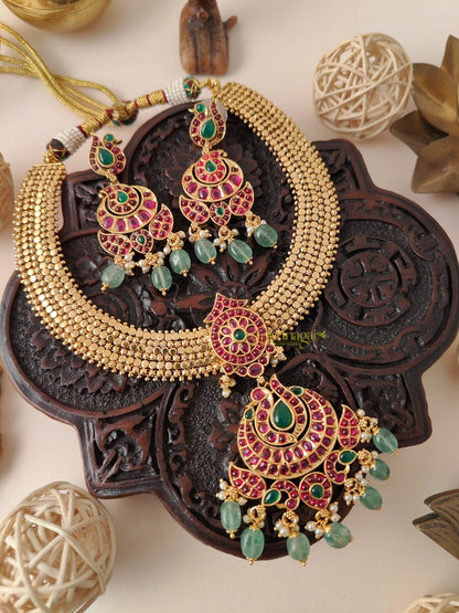 Grand Peacock Necklace