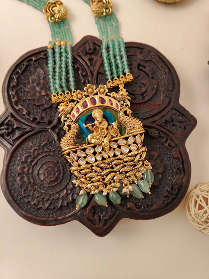 Royal Look Krishna Beaded Haram