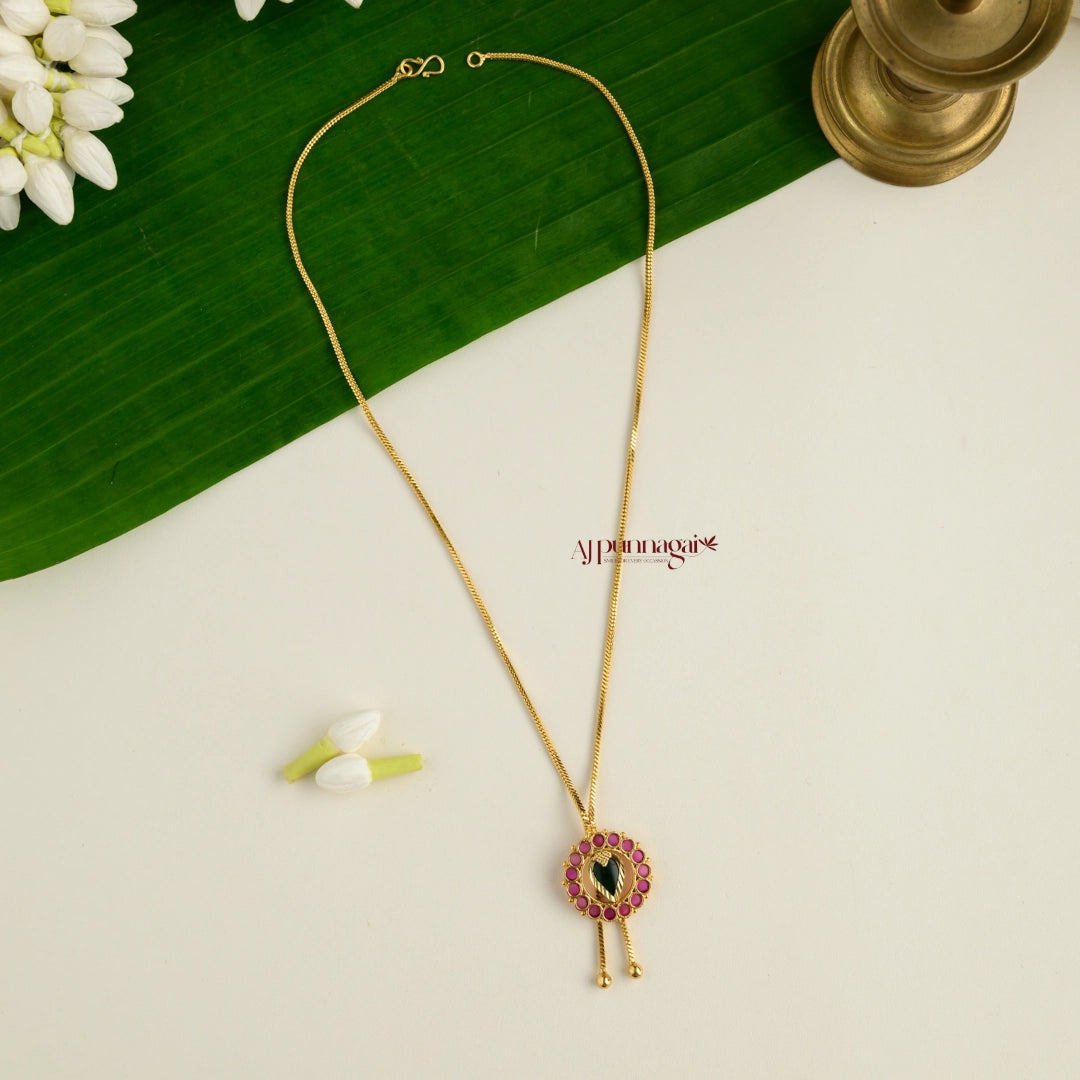 Drop Shaped Palakka Chain