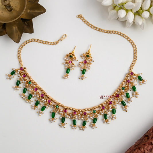 Drop Kemp Matt Necklace