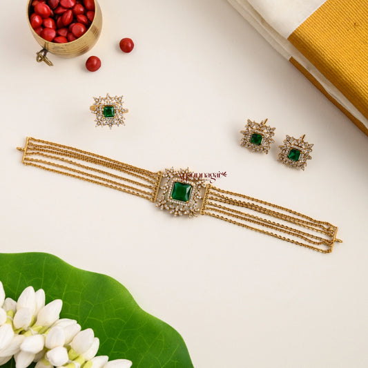 Sparkling AD Choker - Green