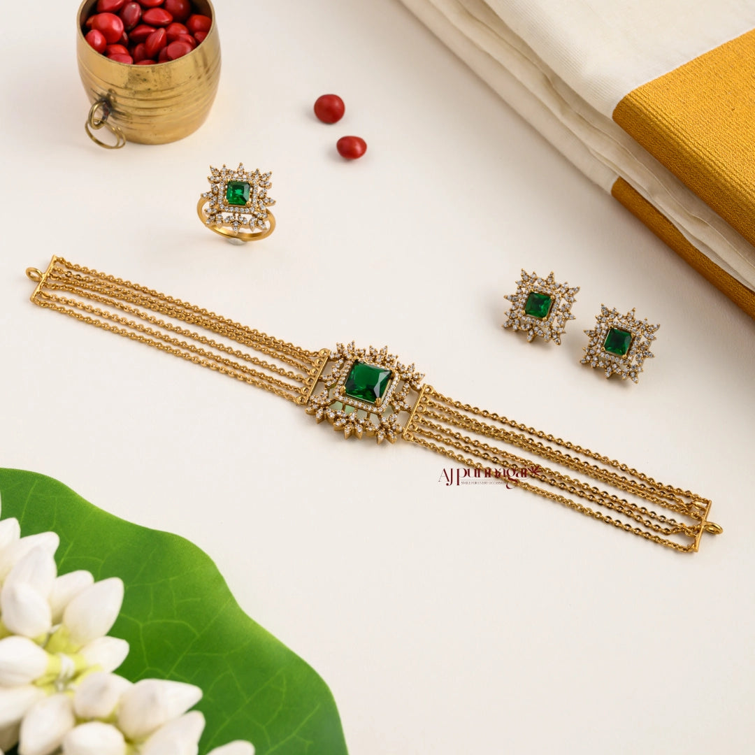Sparkling AD Choker - Green