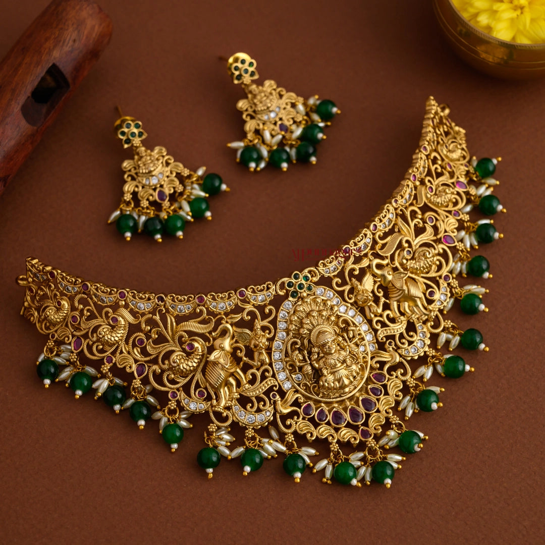 Grand Lakshmi Bridal Choker