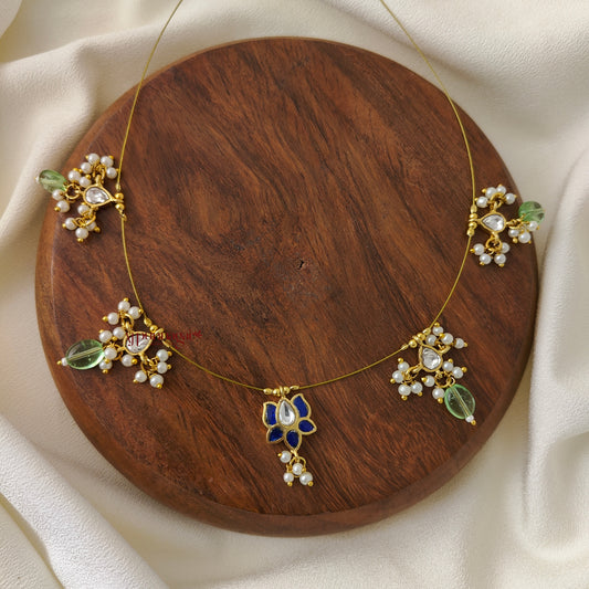 Multicolor - Handmade Flower Anklet by Jugaad