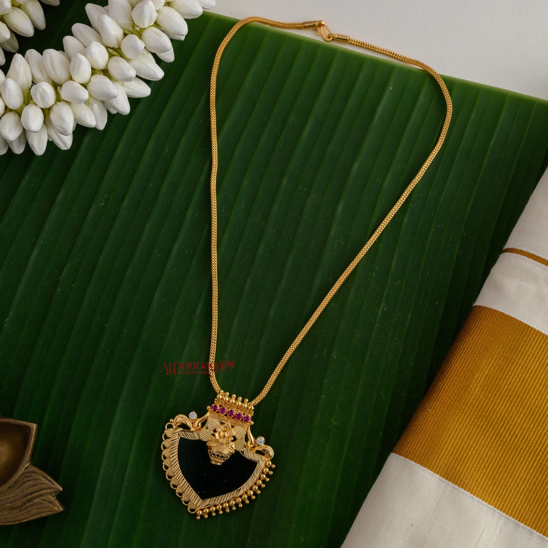 Green Palakka Pendant Chain