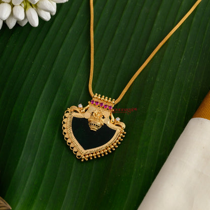 Green Palakka Pendant Chain