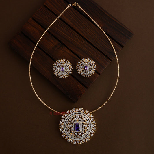 Sparkling Diamond Replica Necklace - Lylac