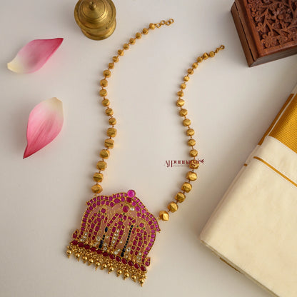 Mannargudi Rajagopalaswamy Kemp Pendant Chain