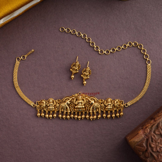 Royal Look Nakshi Lakshmi Choker