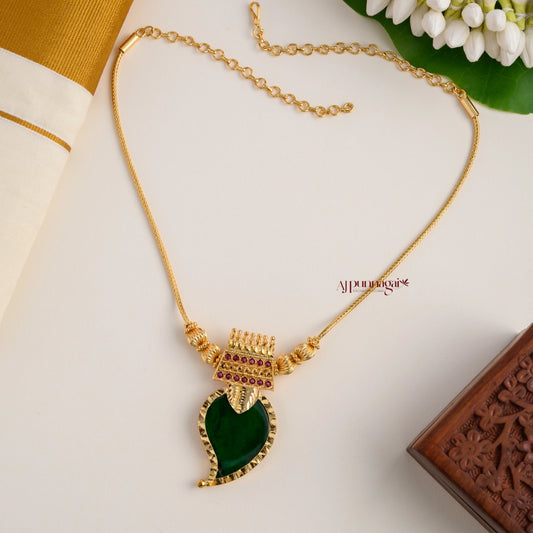 Grand Green Mango Palakka Necklace