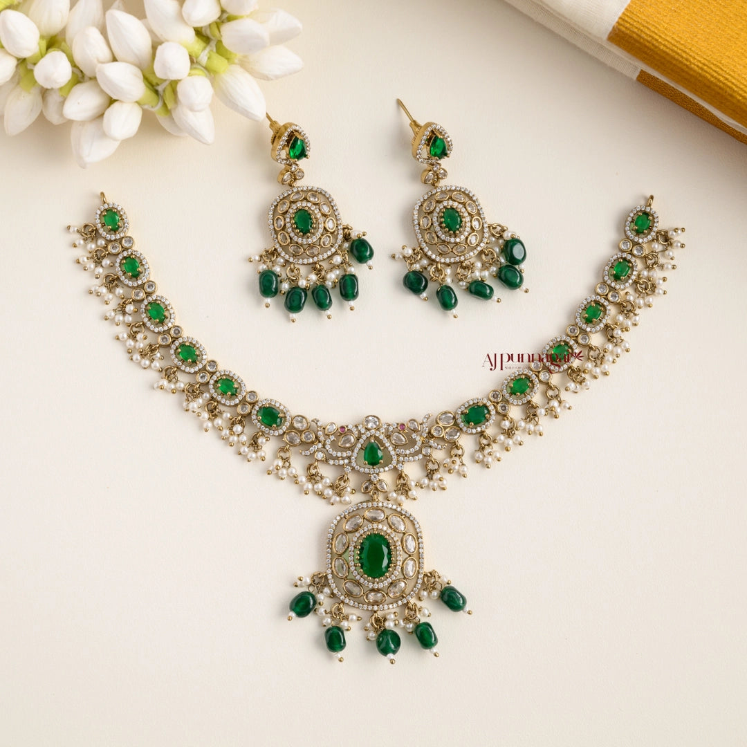 Elegant Victorian AD Bridal Necklace