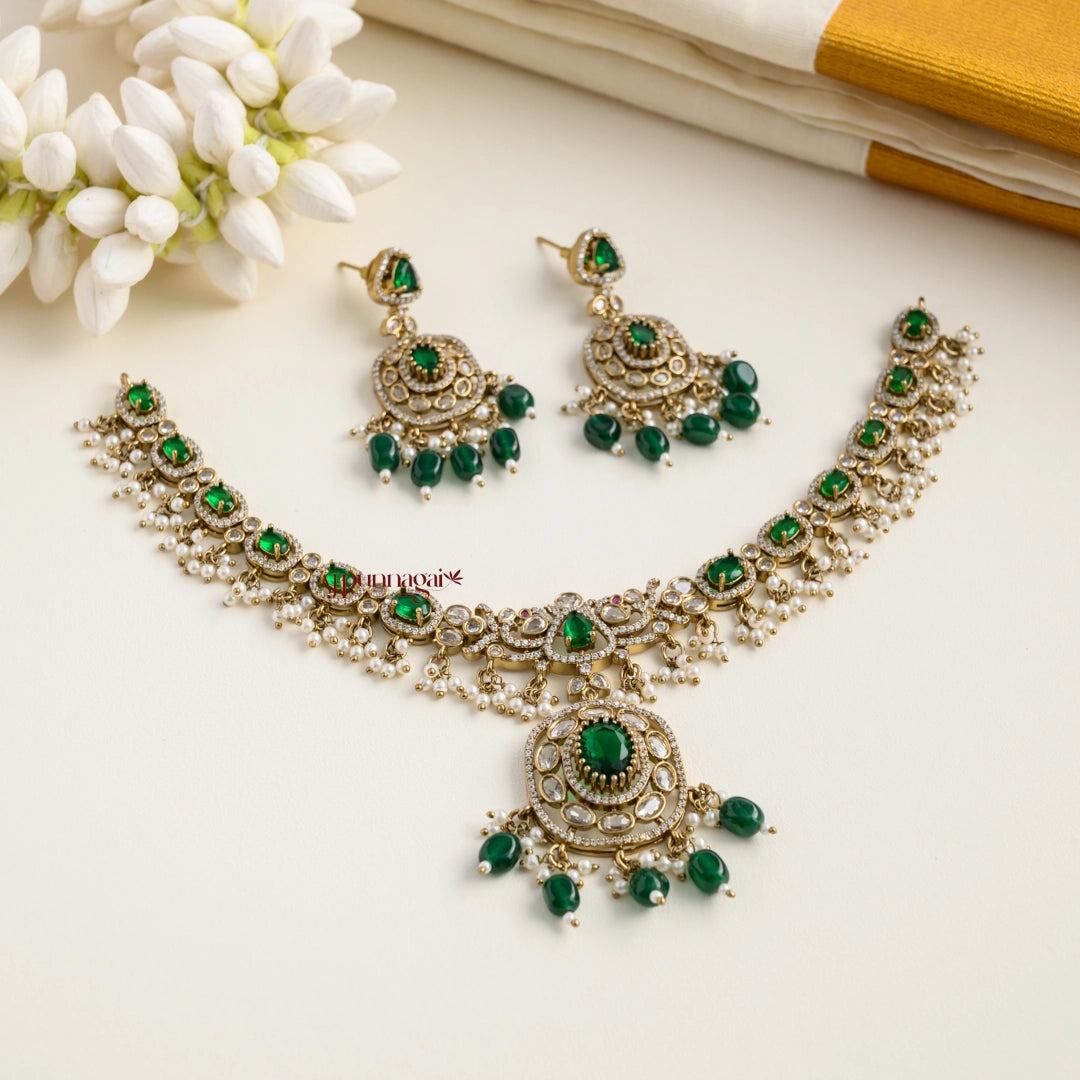 Elegant Victorian AD Bridal Necklace