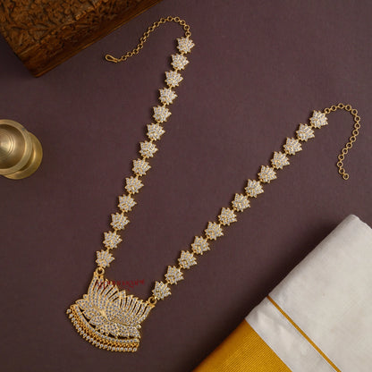 Dazzling AD Lotus Impon Gold Finish Haram