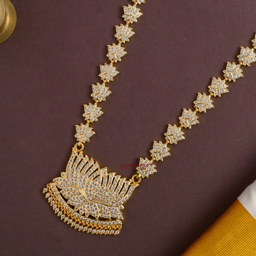 Dazzling AD Lotus Impon Gold Finish Haram