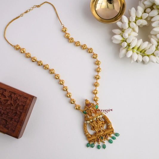 Divine Look Radha Krishna Pendant Chain