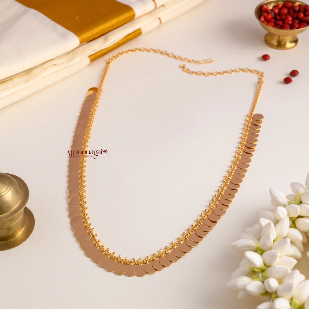 Plain Coin Gold Finish Haram