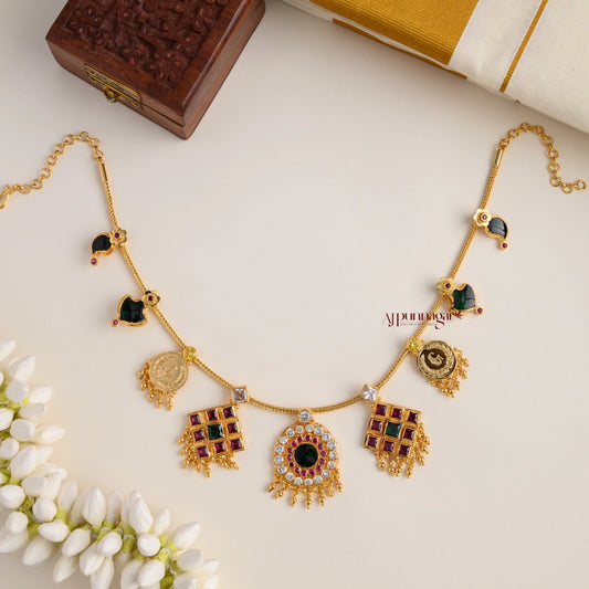 Celebrity Inspired Palakka Necklace