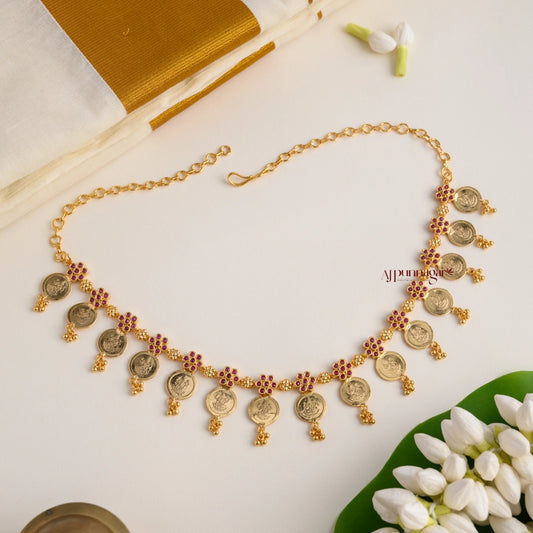 Beautiful Lakshmi Coin Necklace