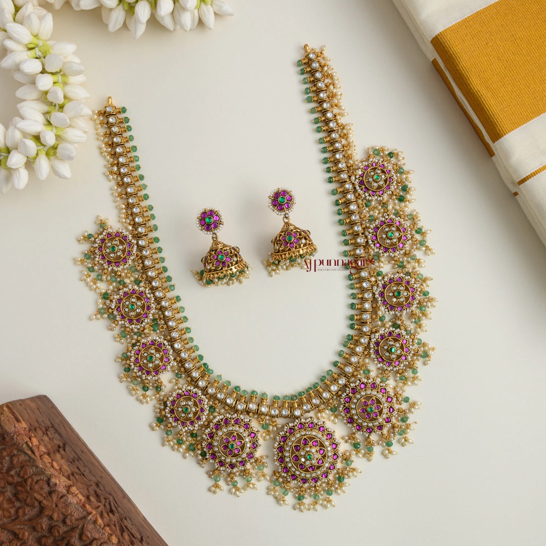 Royal Look Kundan Jadau Guttupusalu Haram